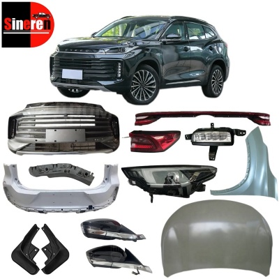 SINEREN Hood Fender Front Bumper Mirror Taillamp for CHERY EXEED TXL Replacement